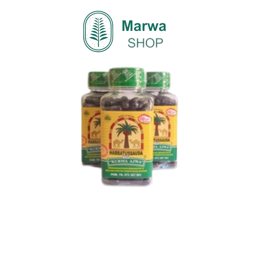 Habbatusauda Cap Kurma Ajwa I Habbasyifa I 120 Kpsl I Termurah I Terlaris