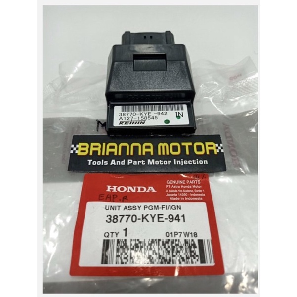 ECU MEGAPRO FI ORIGINAL HONDA 38770 KYE 941