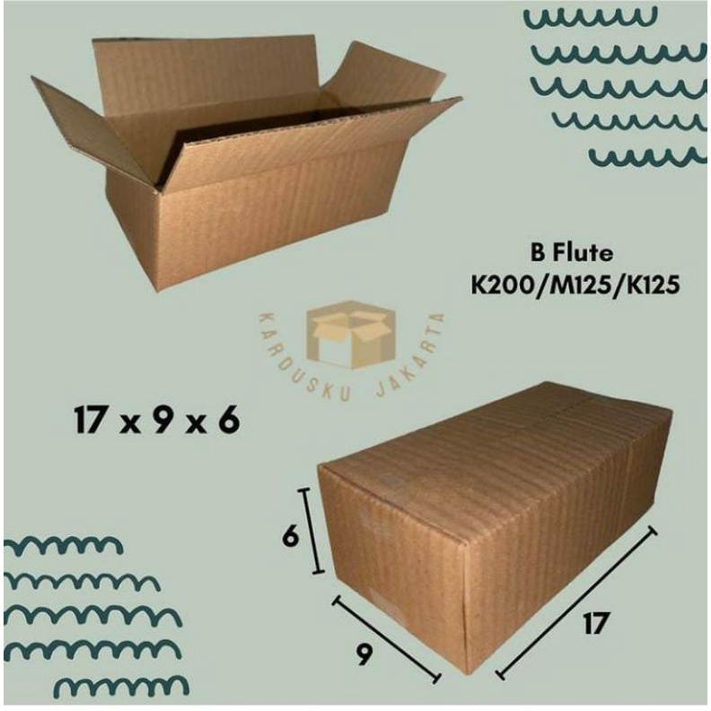 

BOX / KARDUS PACKING UKURAN 17 x 9 x 6 cm