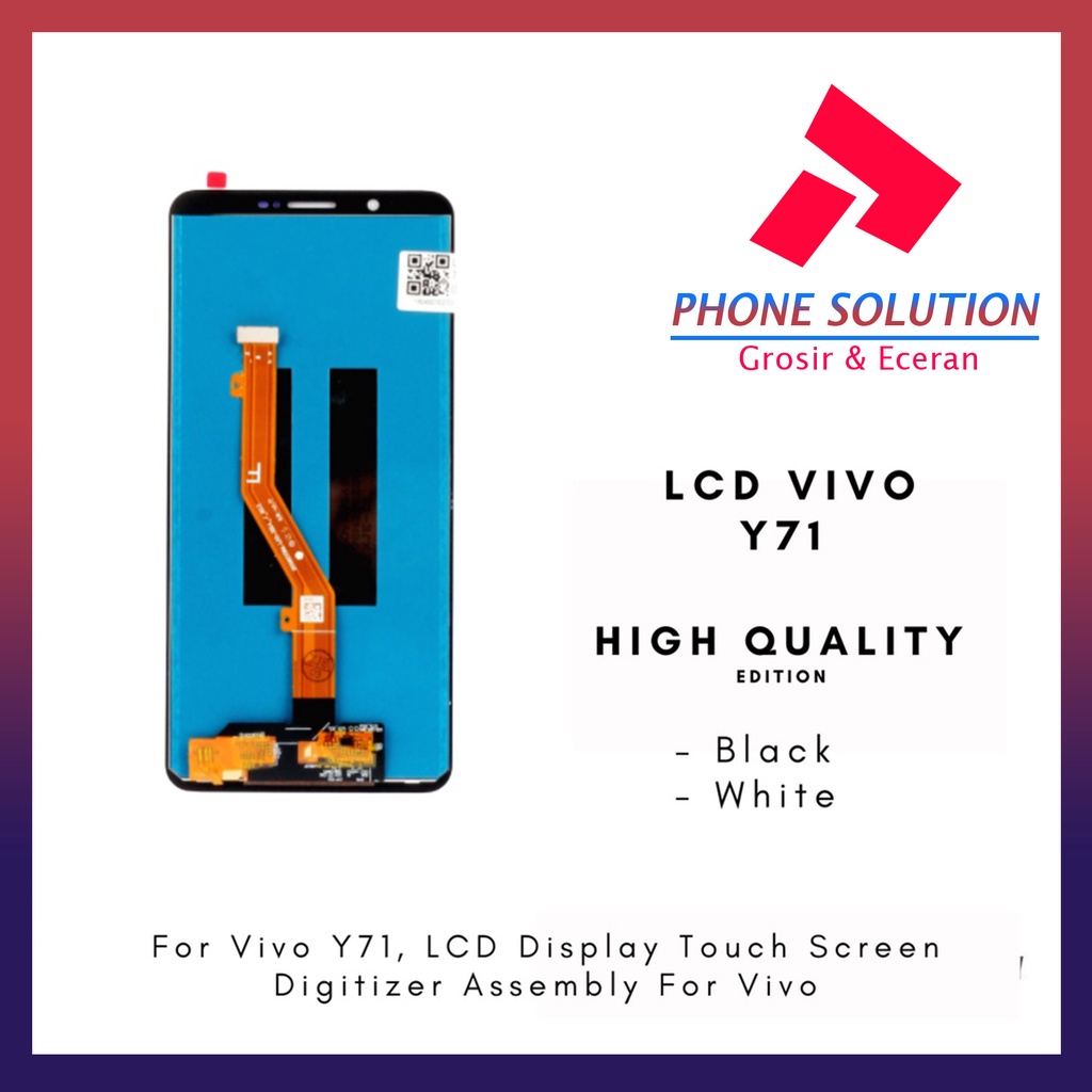 LCD Vivo Y71 ORIGINAL 100% Fullset Touchscreen // Supplier LCD Vivo - Garansi 1 Bulan