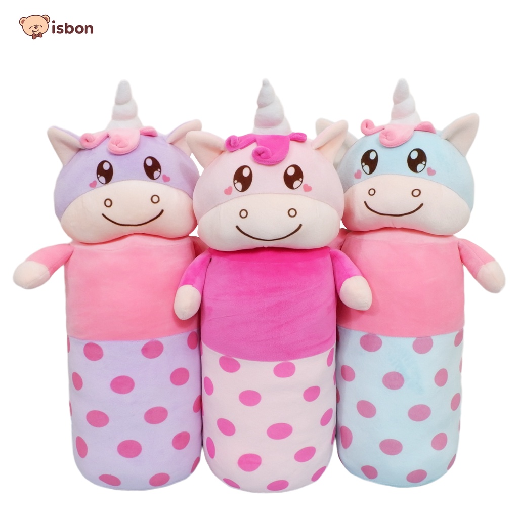 Guling Unicorn Kuda Pony Bertanduk untuk Bayi dan Anak Lucu Bahan Halus Non Alergi Istana Boneka
