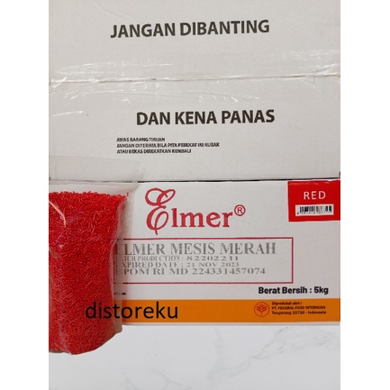 CERES ELMER MERAH meses butiran warna 200g seres ELMER MESIS RED