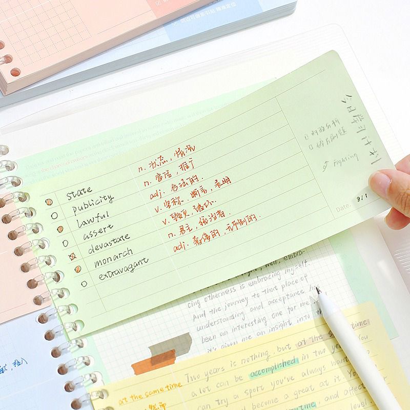 

Loose Leaf Memo Panmomo A5 dan B5