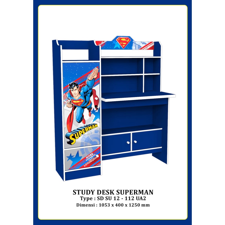 KEA PANEL Meja Belajar Anak Karakter