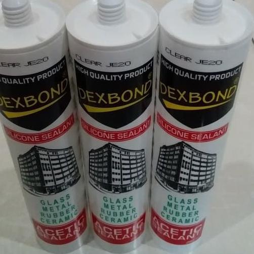 

Lem botol sealent DEXBOND Clear Black White Grey - Clear