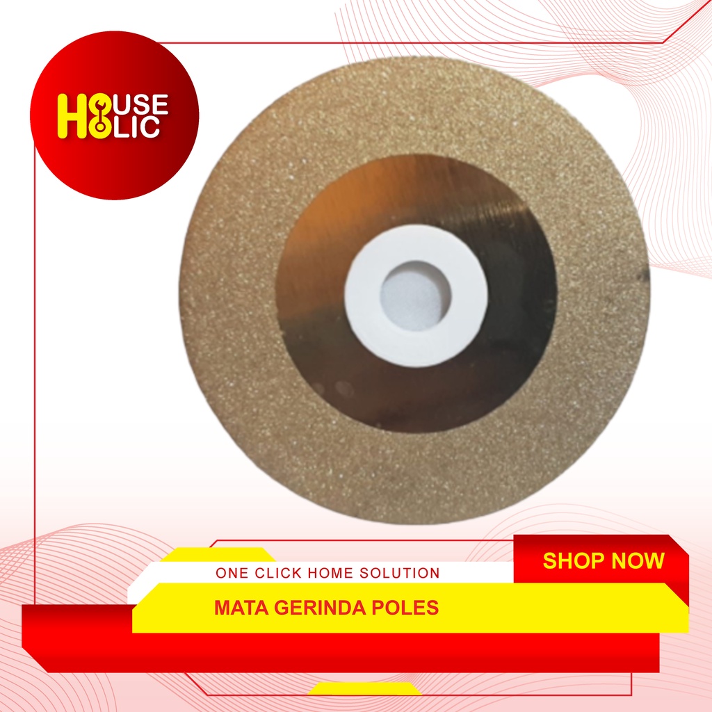 Diamond Grinding Wheel 4&quot; Inch Cutting Polishing / Mata Potong Poles