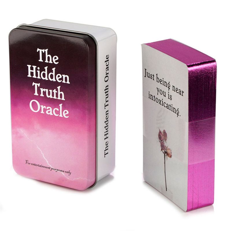 The Hidden Truth Oracle dengan Kotak Kaleng pinggiran Pink