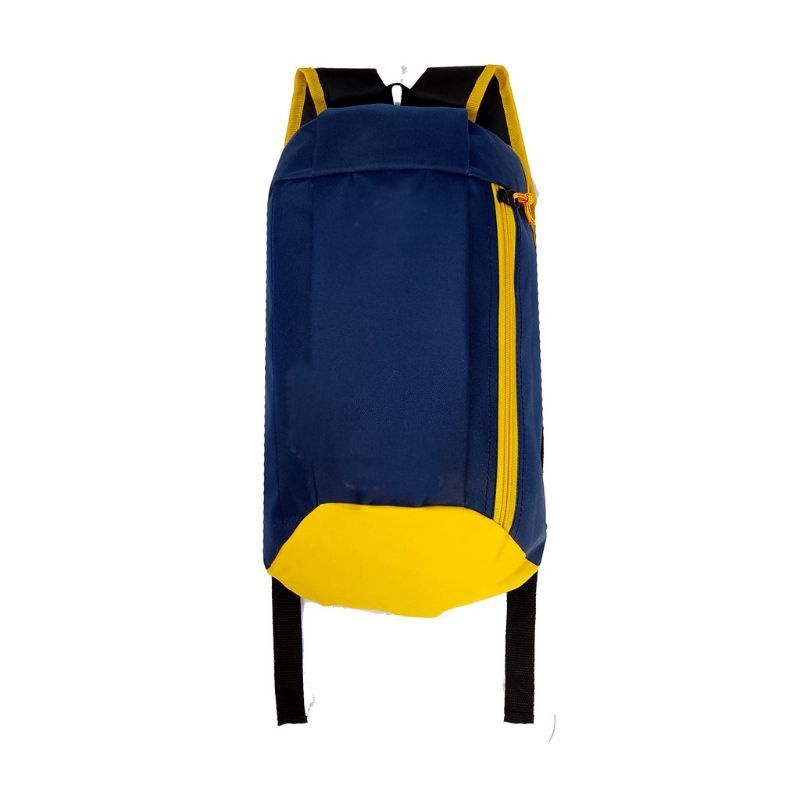Tas sepatu bola Tas Ransel Olahraga Pira Wanita Tas Ransel Mini Wanita Tas sepatu futsal QC-Navy kuning QC