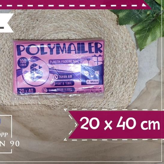 

Kantong Plastik Polymailer 20x40 Cm / Plastik Packing Online Ekonomis - abu muda