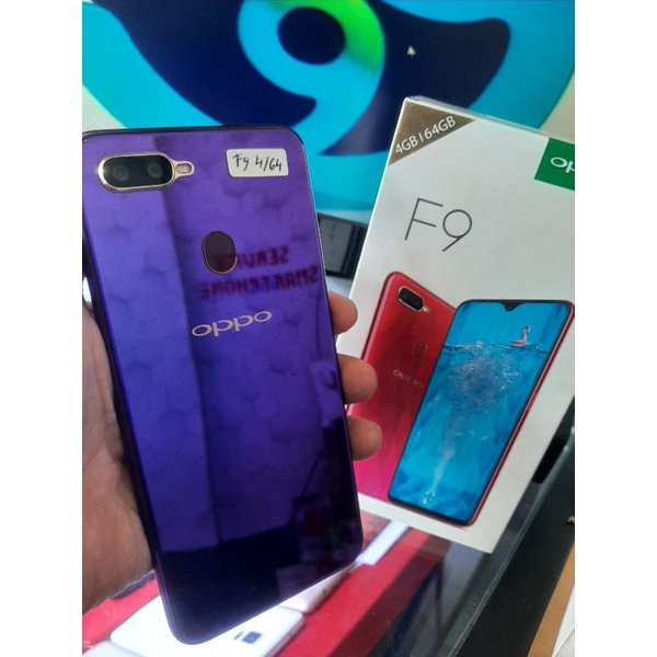 Oppo F9 ram 4/64gb, second ori bukan hp refurbish