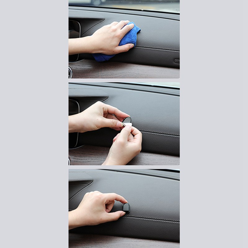 Hook Dashboard Mobil Hook Dinding Rumah Gantungan Tempel Serbaguna