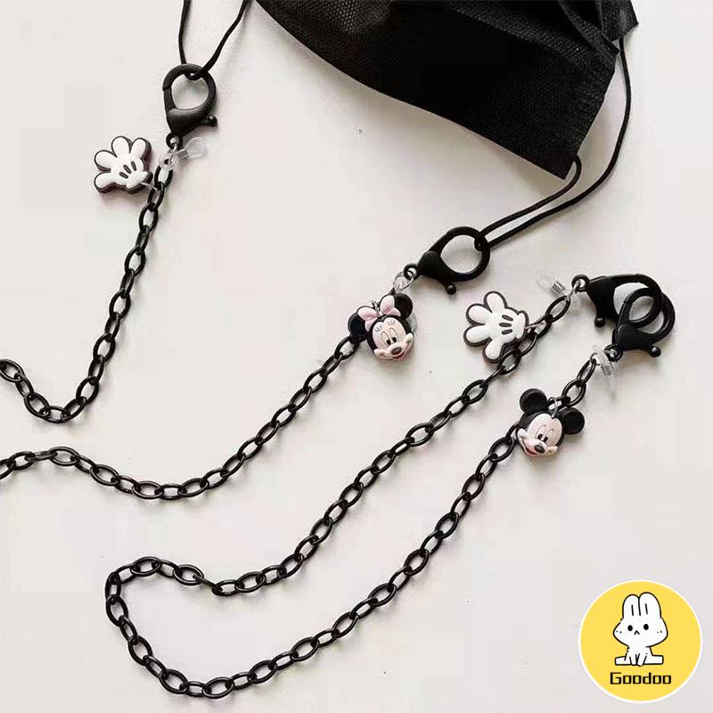 Tali Strap Masker Rantai Anak Laki Disney Mickey Mouse Hand / Kalung Strap Masker Korea -Doo