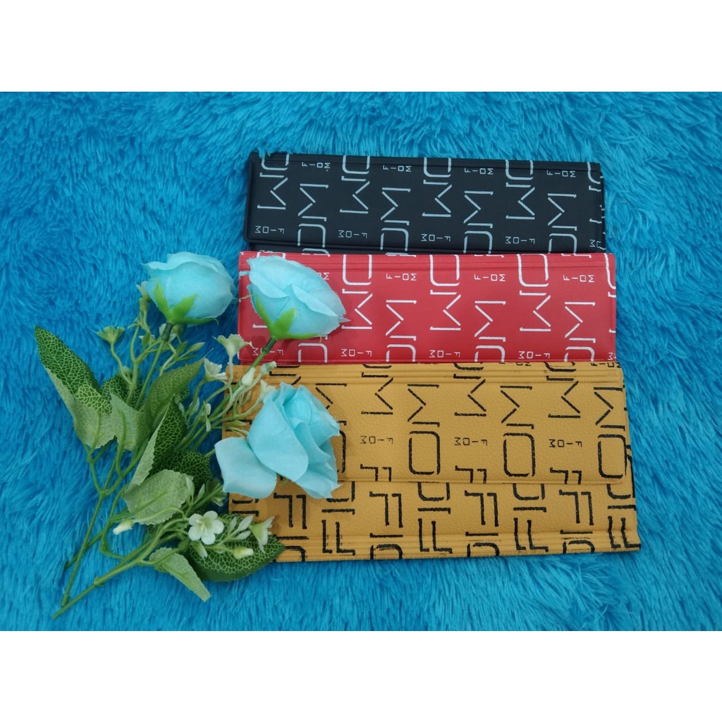 DOMPET FIOM MOTIF-DOMPET ORGANIZIER KEUANGAN BULANAN WANITA SLOT KARTU