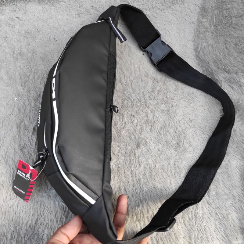 [Waist Bag Original DM] Tas Selempang Pria Waterproof | Waist Bag Pria Original Produk Exclusive