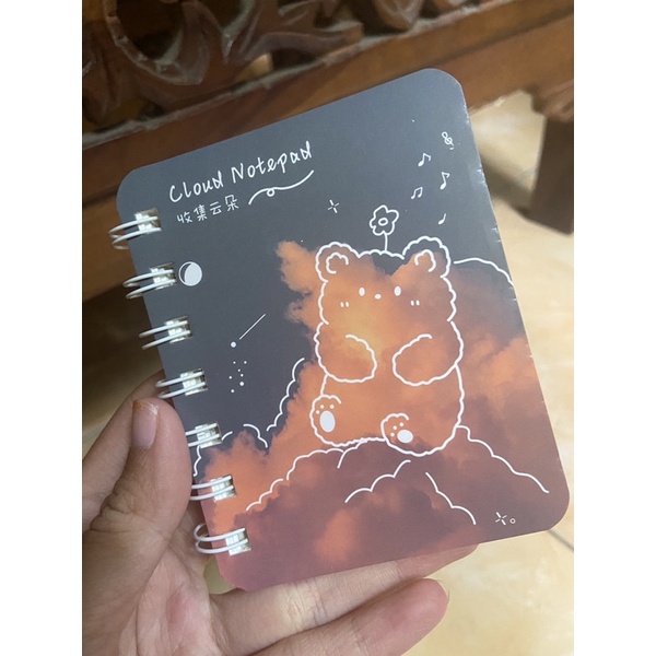 

Notebook Aesthetic Bear / Journal /Diary