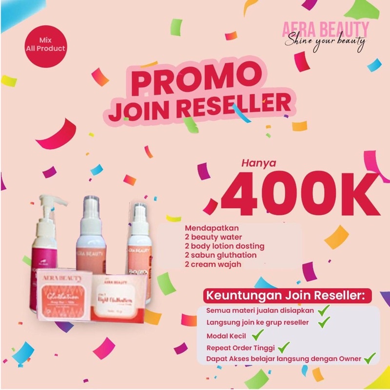 RESELLER AERA BEAUTY