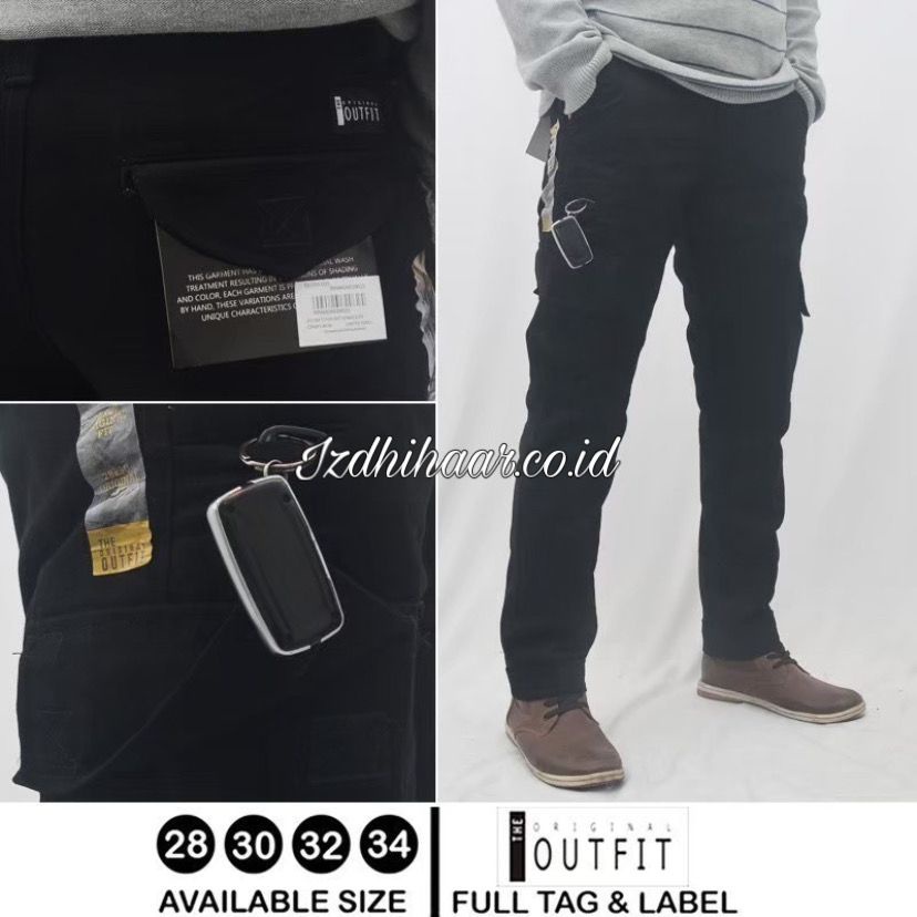 (BAYAR DITEMPAT) Celana Cargo Premium / Celana Panjang Pria Cargo Outfit Original