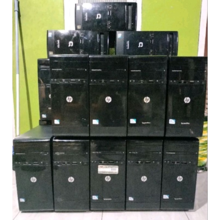 PC cpu Komputer  core i5 core i3 core i7 Fullset  siap pakai  termurah