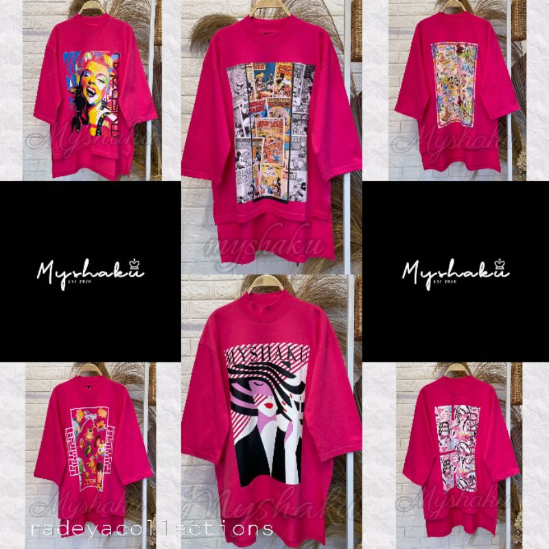 ✅ COD‼️KAOS OVERSIZE MYSHAKU PREMIUM ORIGINAL