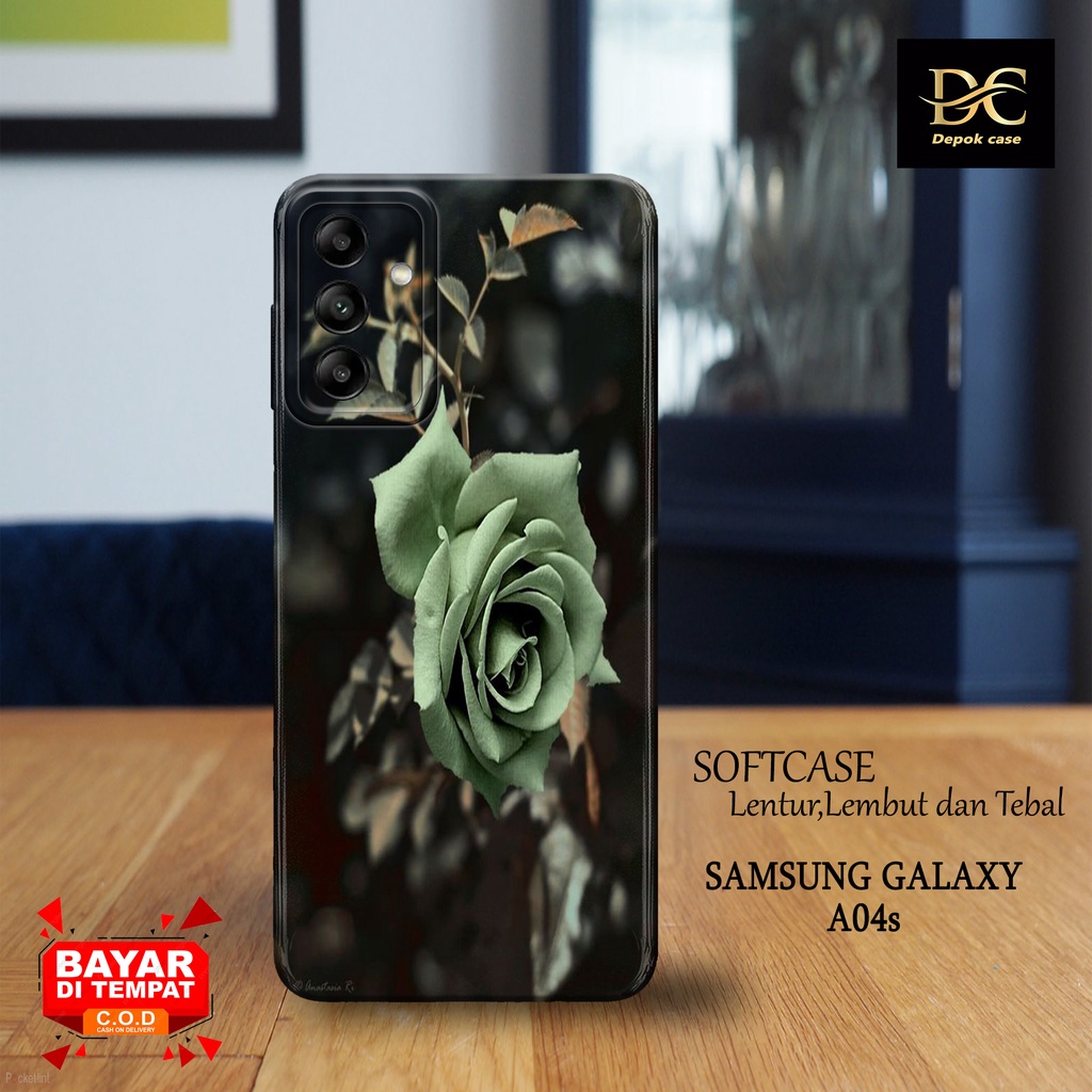 Case Samsung A04s Terbaru - Fashion Case BUNGA - Casing Hp Samsung Galaxy A04s Terbaru - Softcase Hp