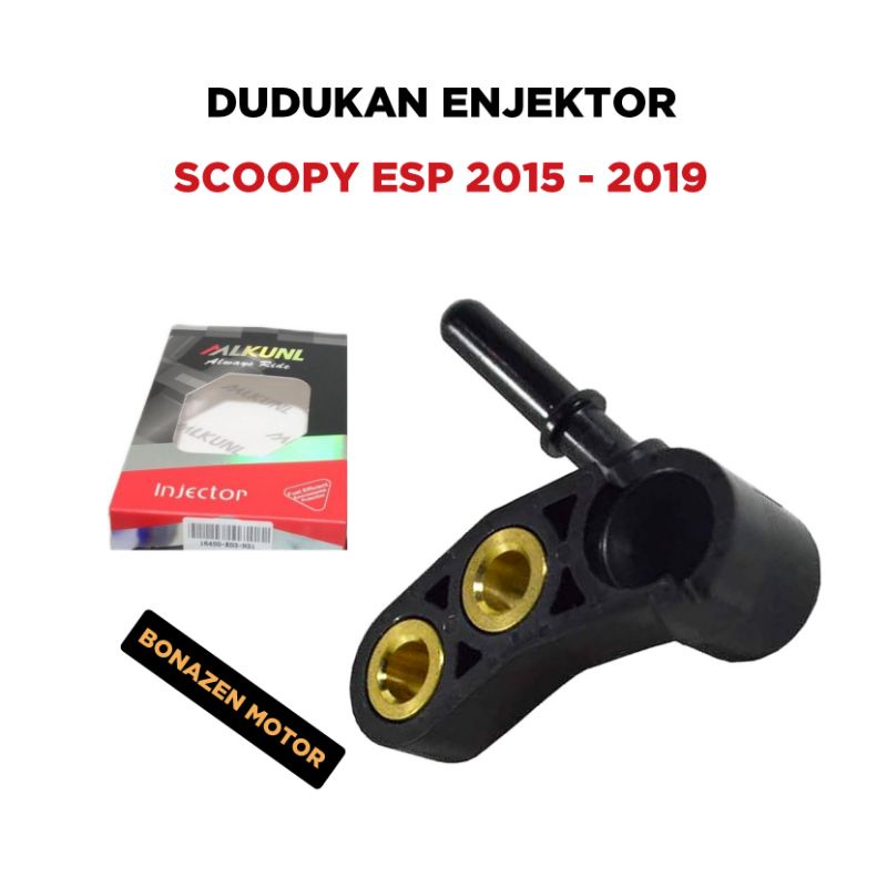 Dudukan Injektor Scoopy ESP 2015 2016 2017 2018 2019 / Injector Comp Injeksi Cangklong Rumah