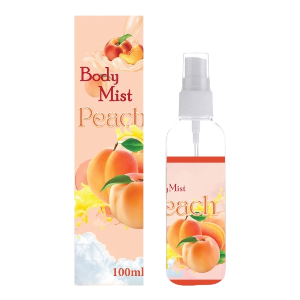 GEN - Parfum Body Mist Sweet Peach 100ml Premium / Parfum Sweet Peach 100ml / Parfum Wanita Wangi Tahan Lama