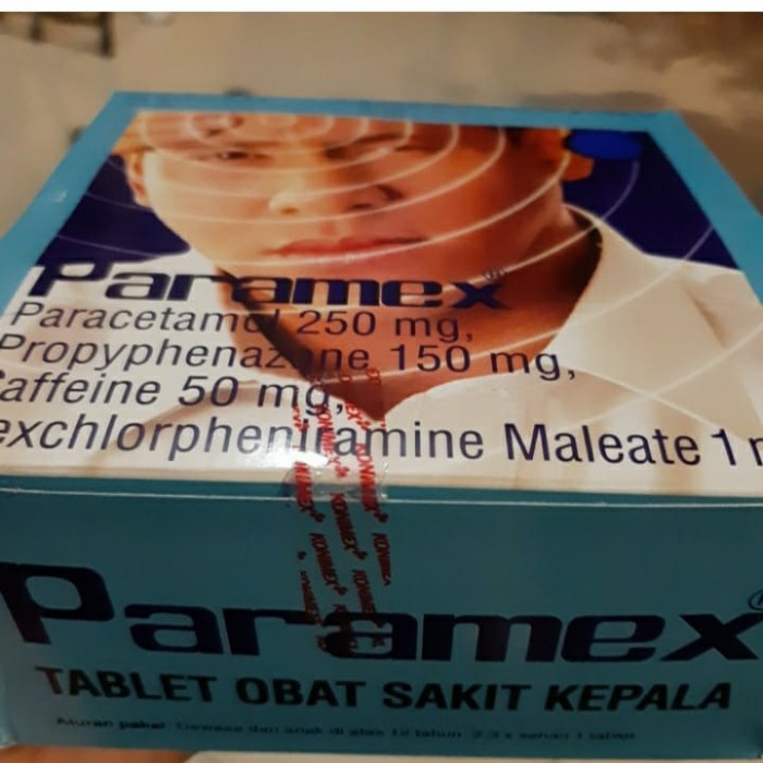Paramex Sakit Kepala 1Box 50Strip