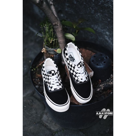 Vans Era Anaheim Factory Checkerboard Black/White