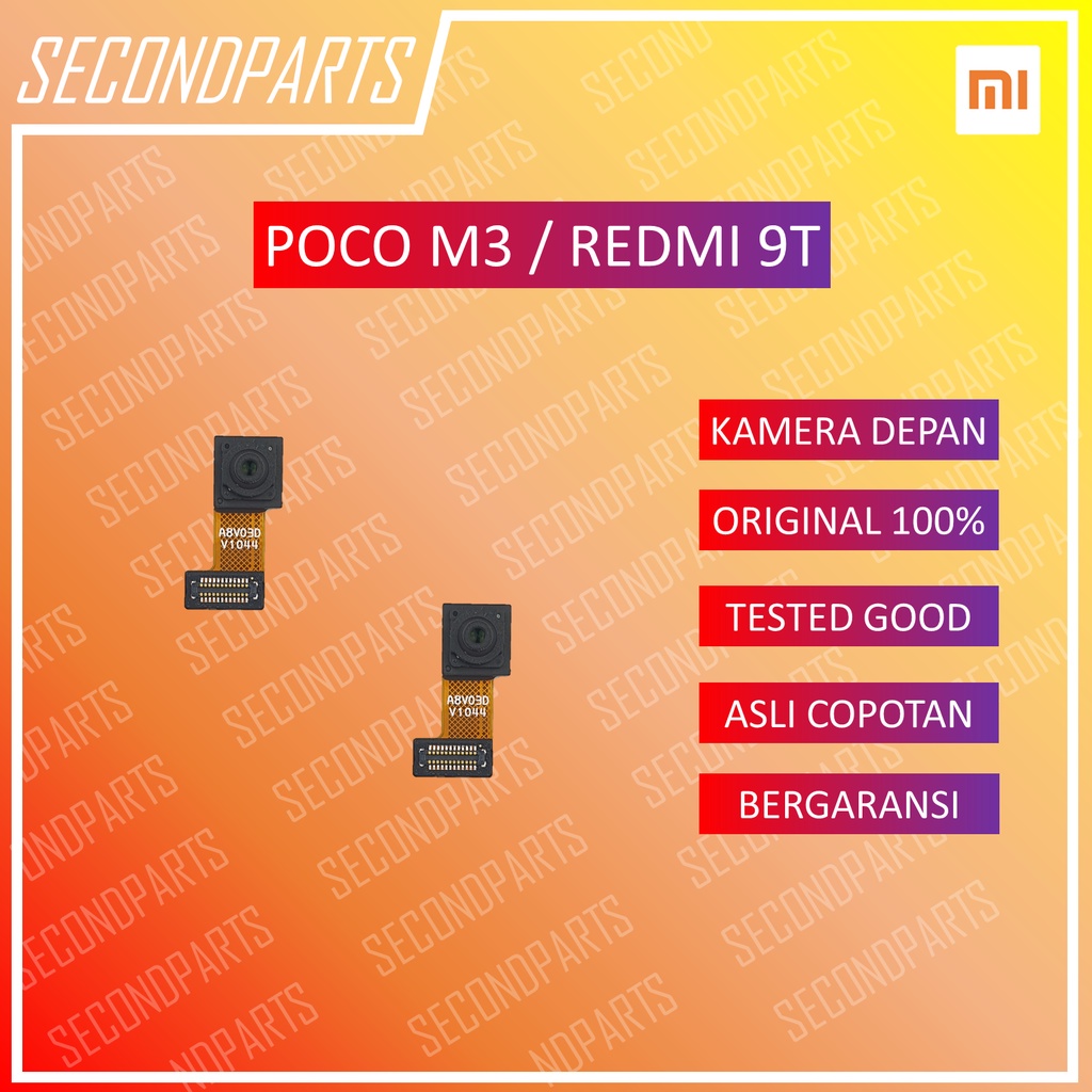 KAMERA DEPAN XIAOMI POCO M3 / REDMI 9T ORIGINAL COPOTAN