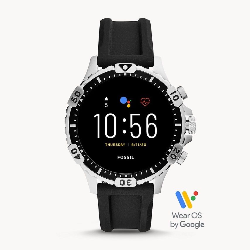 Smartwatch Sport Gen 5 Garrett Black Silicone Rubber Original Segel BNIB