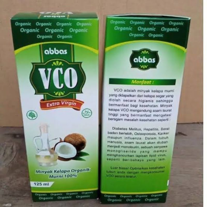 VCO ABBAS | Minyak Kelapa original 100%