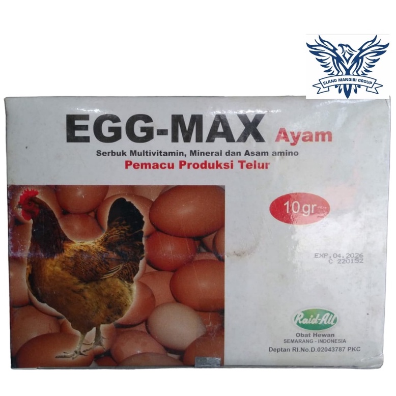 Egg Max 10gr Raid-All - Obat perangsang telur  Ayam