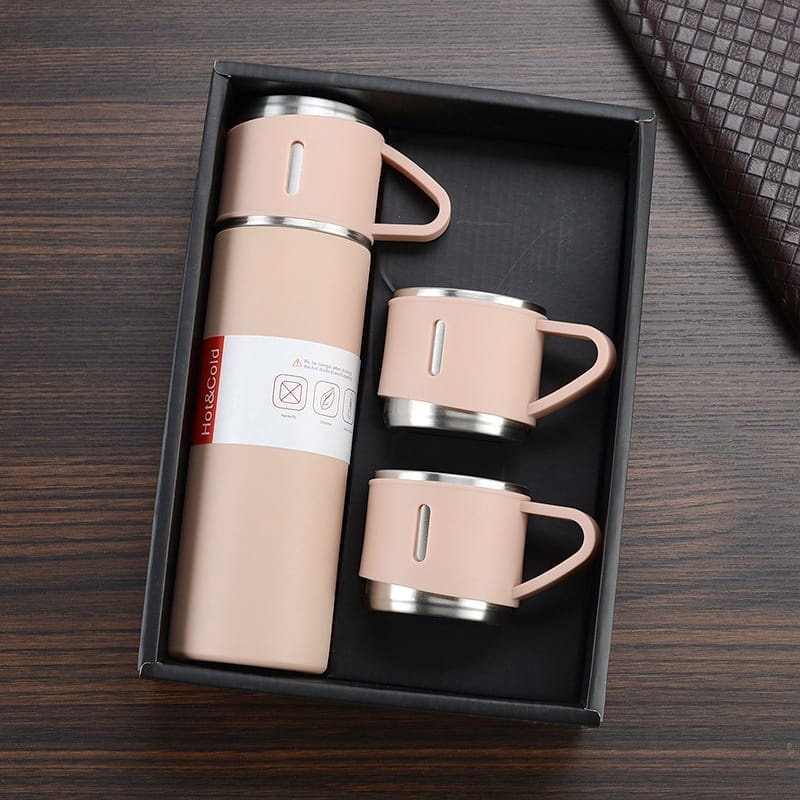 TERMOS VACUM FLASK GIFT BOX HAMPERS 500ml//TUMBLER BOTOL MINUM SET