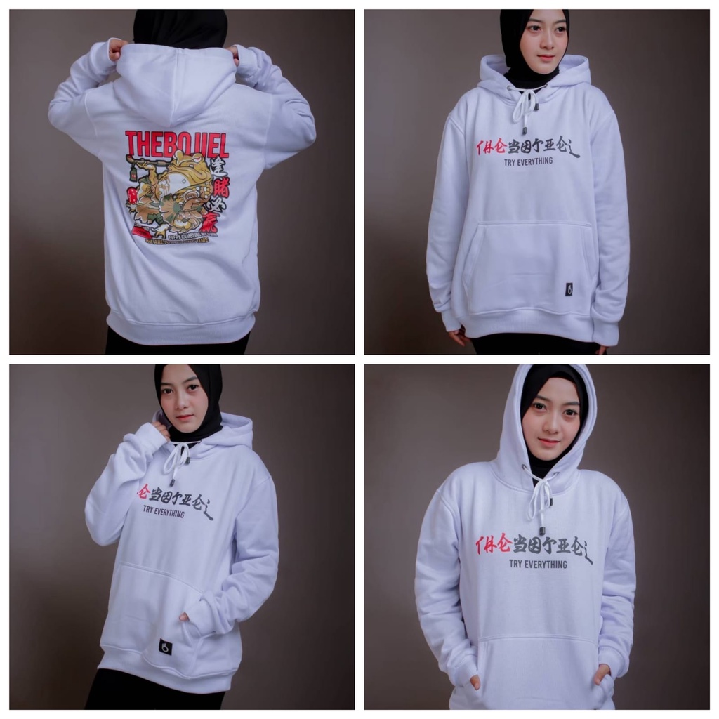 (BISA COD) HOODIE FLEECE PREMIUM THE BOJIEL - HOODIE COUPLE - HOODIE UNISEX - HOODIE DISTRO