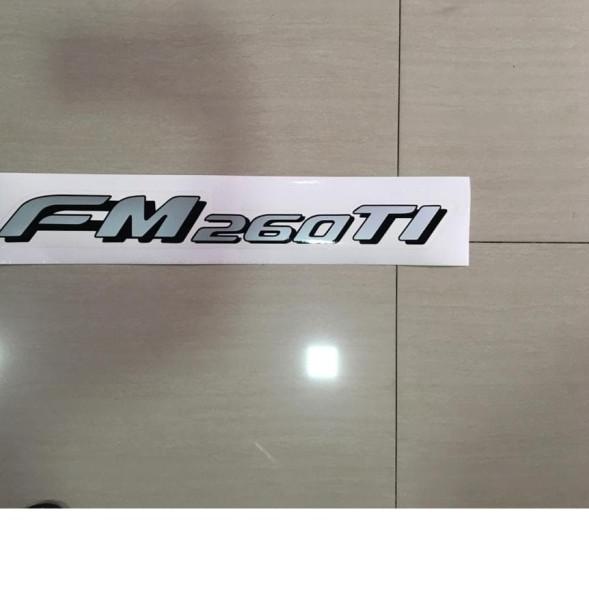 STICKER "FM 260 TI" HINO 500 LOHAN BEST QUALITY