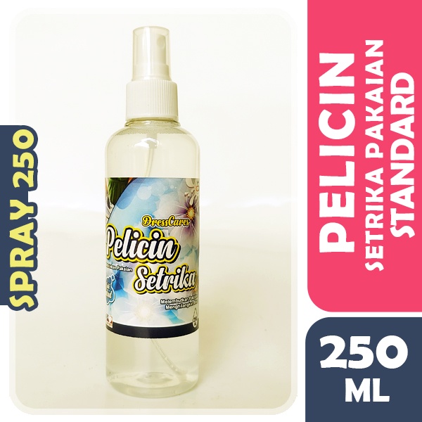 Pelicin Pakaian Kemasan SPRAY 250 ml Pelicin Setrika Laundry