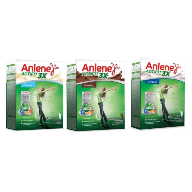 

Anlene actifit 3X 600gram