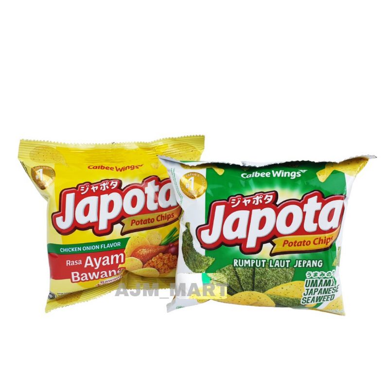

Japota Seaweed Potato Chips - Netto 14 gr