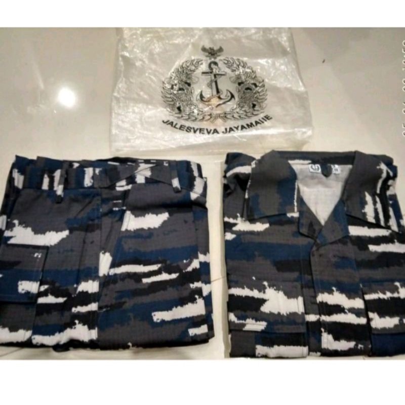 BAJU PDL TNI AL/BAJU KRI BAJU PDL TNI ASLI JATAH 2022
