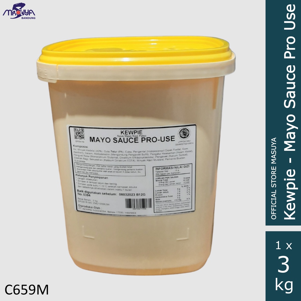 

Mayonaise Kewpie Mayo Pro Use 3 kg