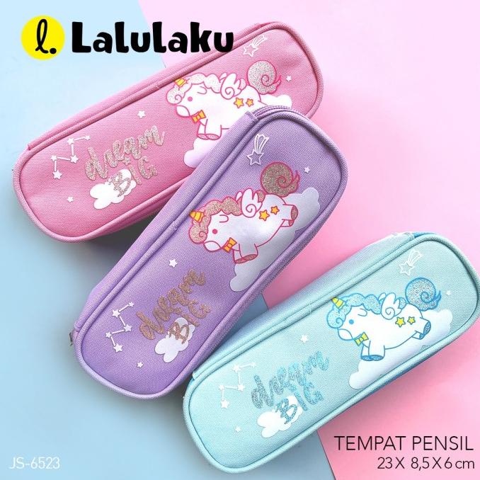 

Tempat Pensil JS6523 Unicorn Kotak Pensil Lucu Karakter Anak Perempuan