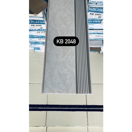 Plafon Pvc Putih Motif Murah Kb 2048