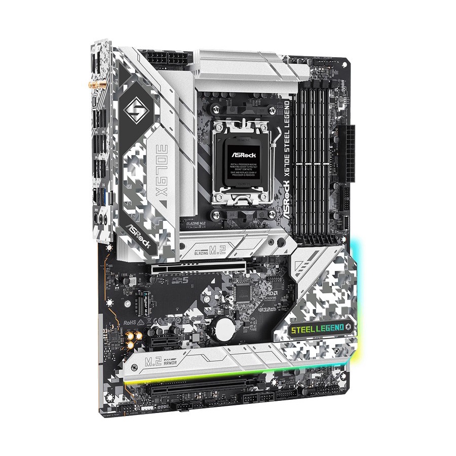 Motherboard Asrock X670E Steel Legend Motherboard AMD Socket AM5 NEW