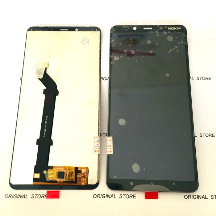 {SuheStore} LCD TOUCHSCREEN NOKIA 3.1 PLUS ORIGINAL LCD NOKIA 3.1 PLUS ORI - Hitam Limited