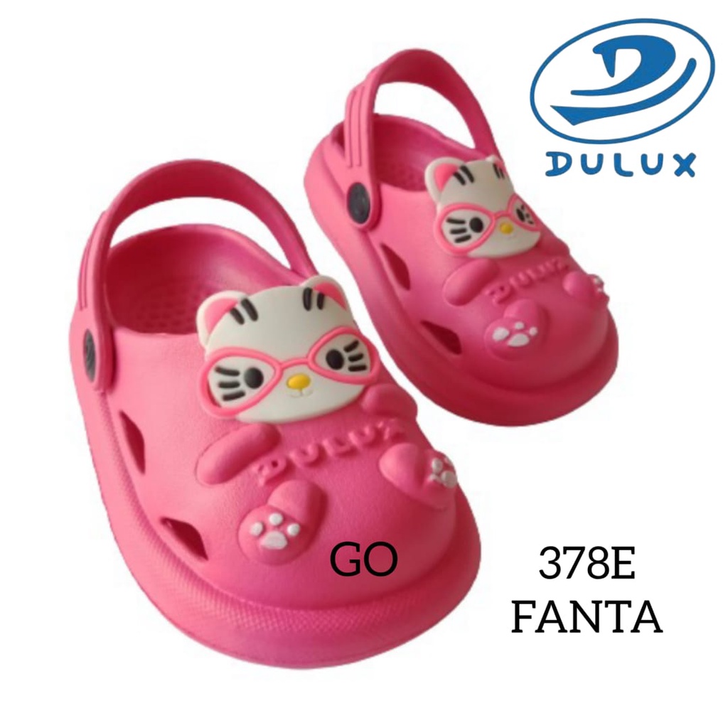 gof DULUX 378E Hello Kitty Sandal Baim Anak Perempuan Model Karakter Hello Kitty Lucu Terbaru ukuran 20-25