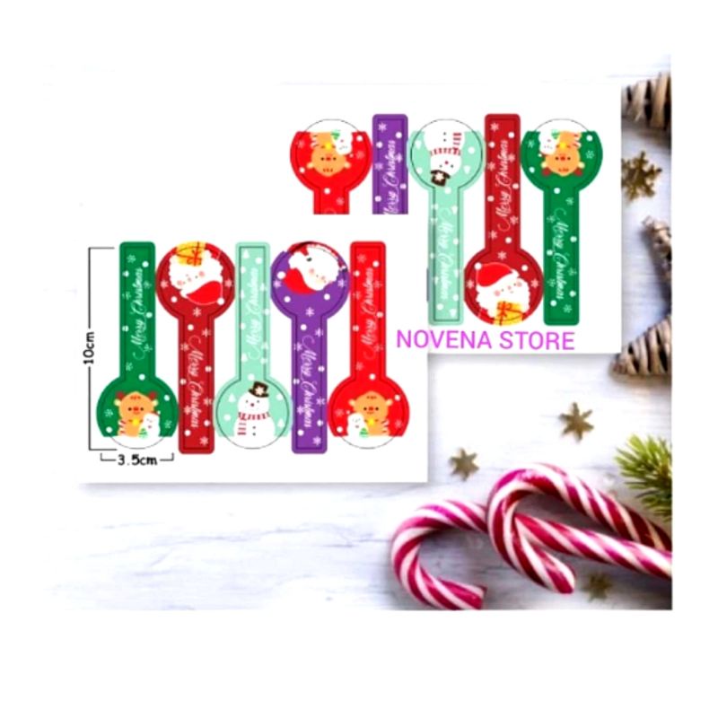 

STIKER NATAL STICKER LABEL HIASAN TOPLES BOX KOTAK HAMPERS MERRY CHRISTMAS-X'MAS2214