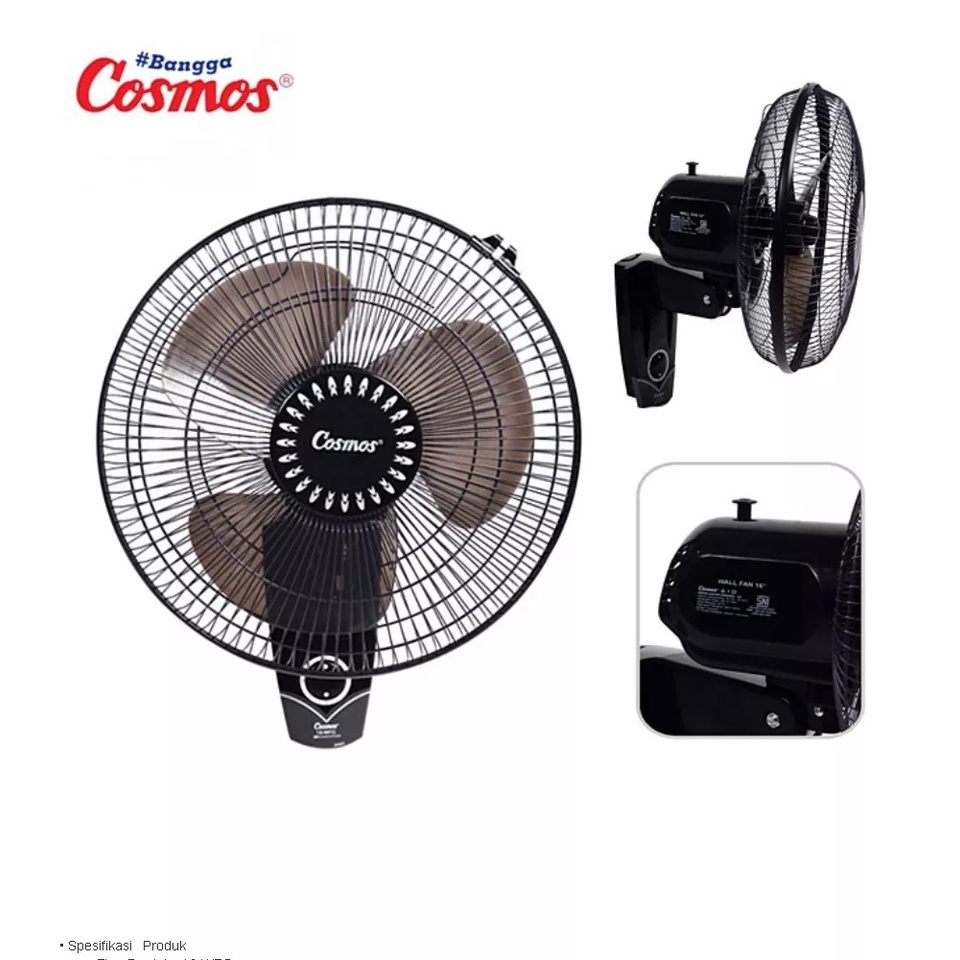 Kipas Angin Dinding Wall Fan Cosmos 16 Inch 16-WFO ORI BERGARANSI 16WFO