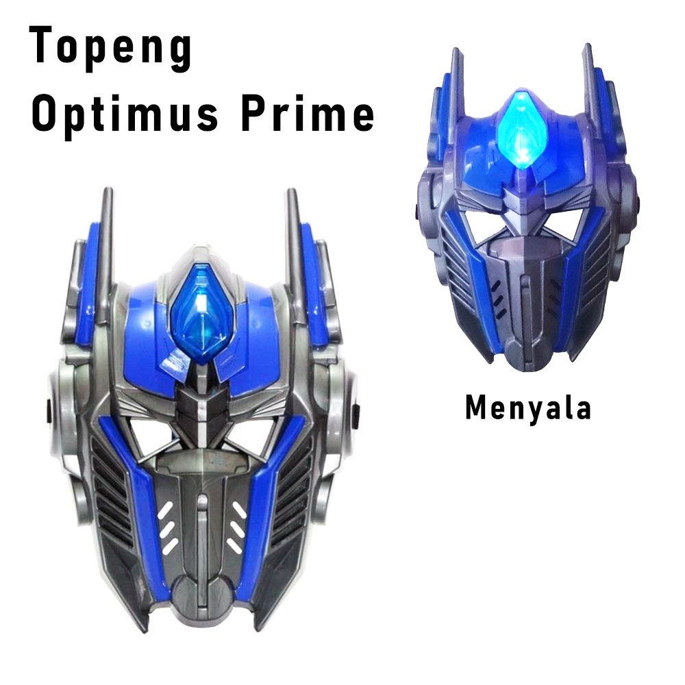 TOPENG MAINAN ANAK LED TRANSFORMERS BISA NYALA