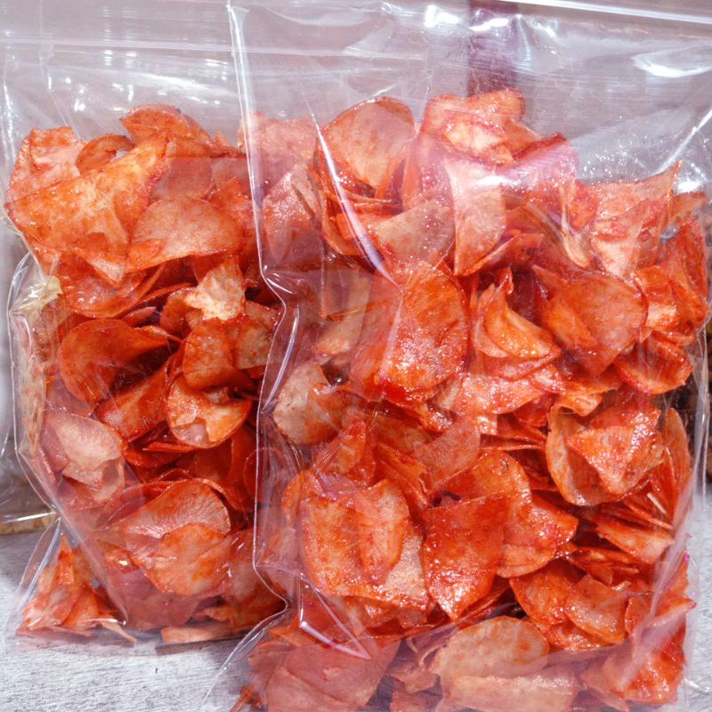 

KERIPIK SINGKONG LENGKET PEDAS MANIS 500Gram