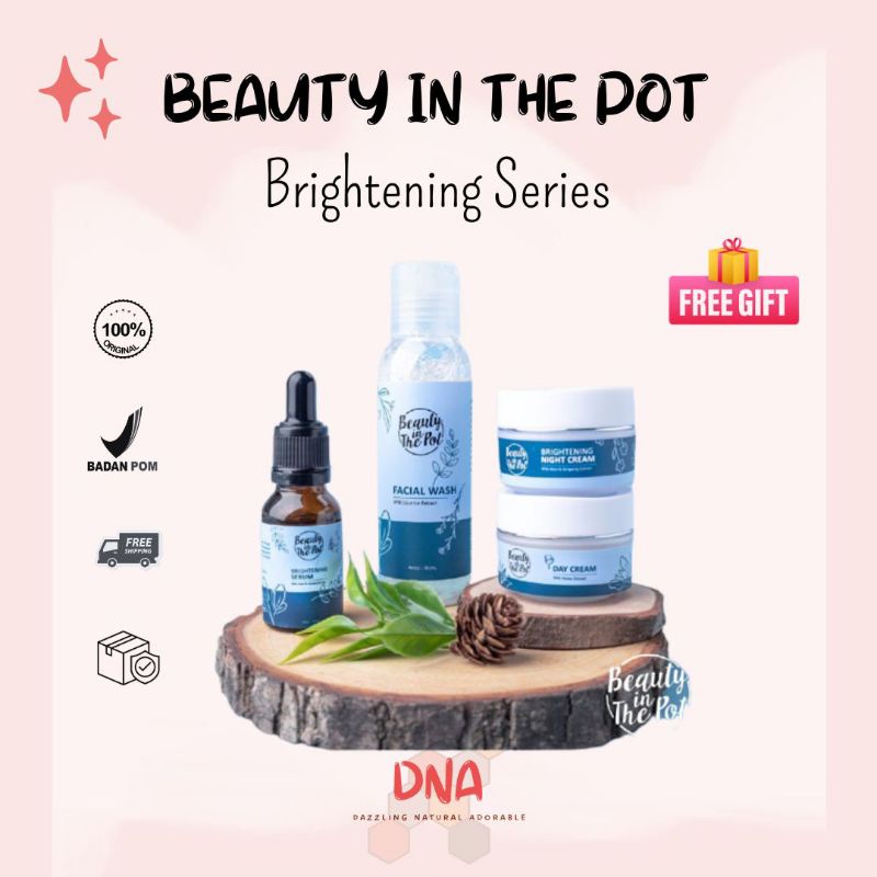 [1 PAKET] BRIGHTENING SERIES BEAUTY IN THE POT - BITP SKINCARE BPOM